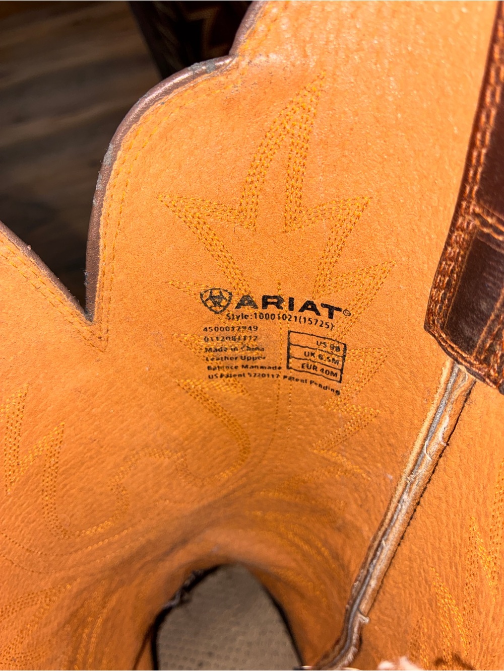 Ariat Women’s Heritage Round Toe Western Cowboy/Cowgirl Boots- size 9 B - Picture 10 of 11